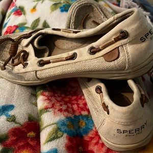 Canvas Sperry, size 9w